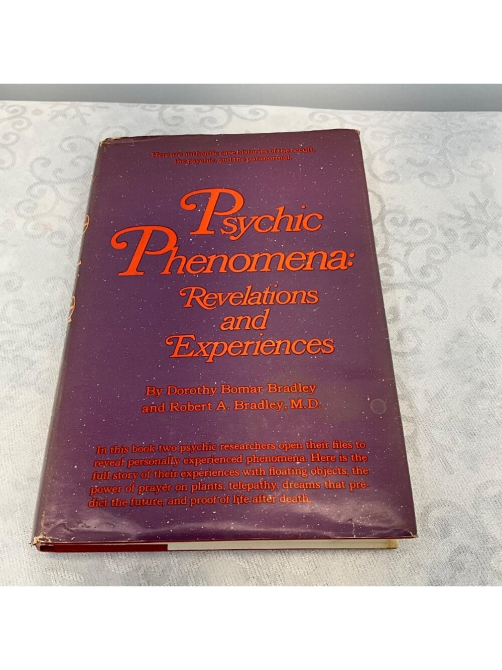 Psychic Phenomena Bradley 1971 5th Printing HC DJ Occult Paranormal